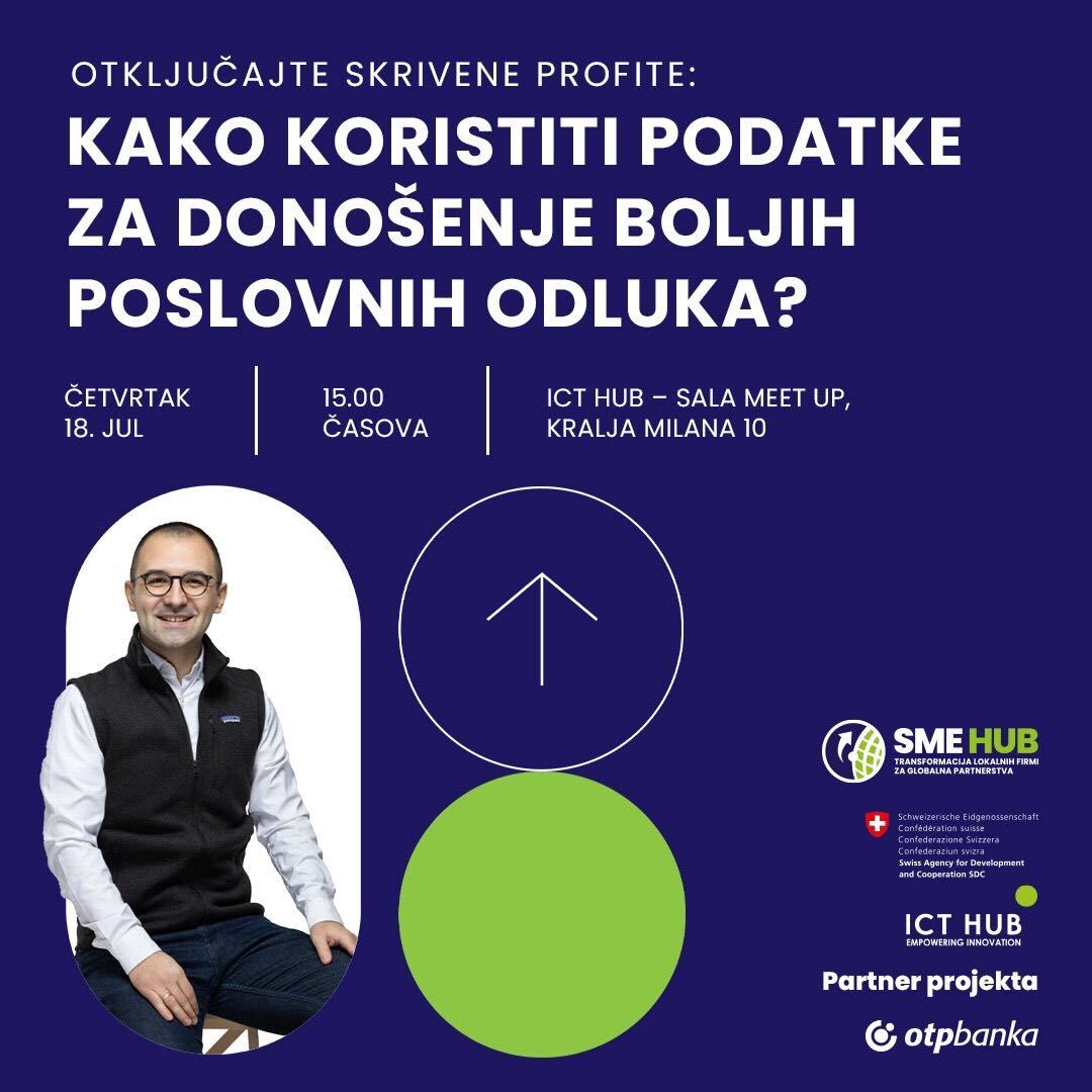 Radionica „Kako donositi odluke na osnovu podataka iz poslovanja?“ 18. jula